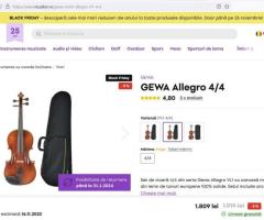 Vioara 4/4 Gewa